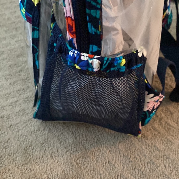 -- Vera bradley clear backpack moonlight garden - Picture 3 of 5
